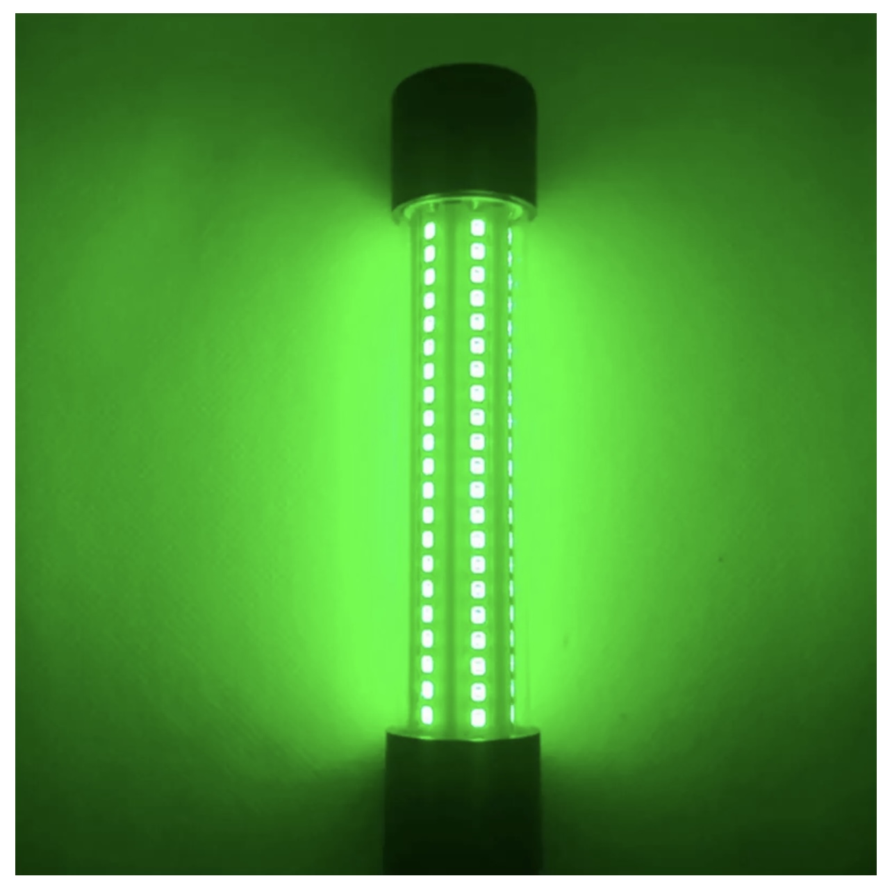 1200 LM USB LED Green Underwater Squid Light