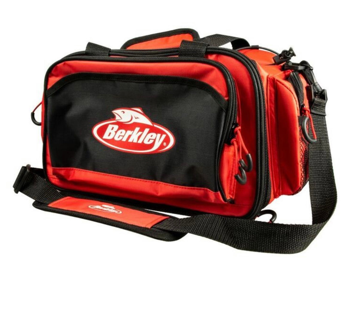 berkley medium tackle bag Berkley Medium Tackle Bag With 2 Tackle Trays – Squidink
