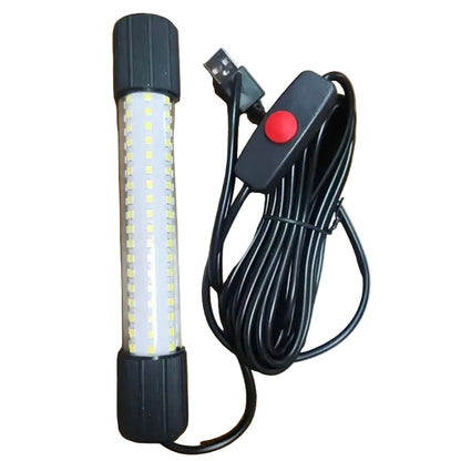 1200 LM USB LED Green Underwater Squid Light