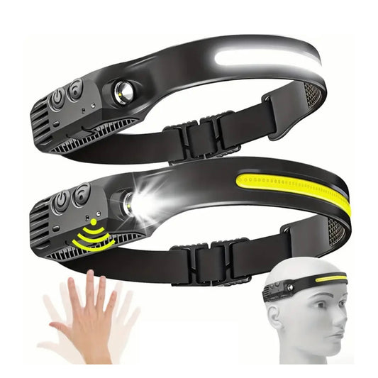 LED Motion Sensor Rechargeable Headlamp